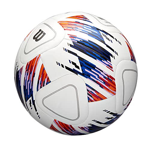 Wilson NCAA Vivido Replica - color: White/Orange/Purple, size: Size 4