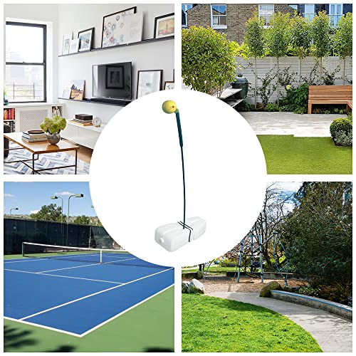 Tennis Trainer Fixed Swing Racket Tennis Training Tool Self-Training Aid Tennis Training Equipment for Beginners and Professional Players for All Ages - size: Small
