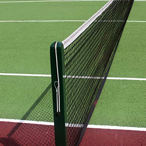Aoneky 47ft 1/4 Inch Stainless Steel Tennis Net Cable, 800lb Break Strength Headline Wire with Vinyl Coating, Replacement Top Cable for Standard 42ft Doubles Tennis Nets