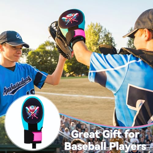 Ice Cream Drip Sliding Mitt Baseball Glove for Youth Sliding Mitt Softball Guard Accessories and Protective Gear Left/Right Hand Ice Cream Drip Pattern Baseball Hand and Wrist Protection - size: Small