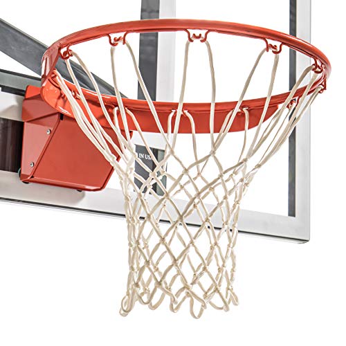 Goalsetter HD Breakaway Single Spring Basketball Rim Includes Mounting Hardware and Nylon Net