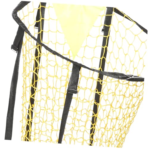 KICHOUSE Folding Football Practice Net for Backyard Training Lightweight Soccer Goal Use Improve Accuracy for Football Skills for Men Youth Athletes