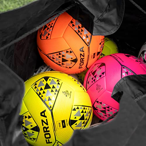 FORZA Jumbo Ball Bag – Extra Large 283L Capacity Sports Ball Storage Bag, Weatherproof 600D Polyester, Drawstring Closure & Reinforced Strap