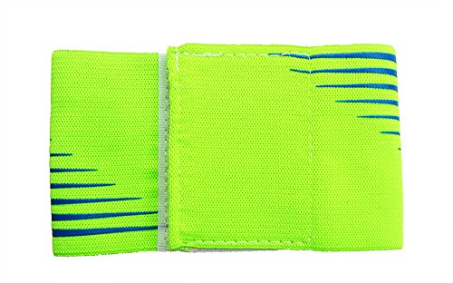 Captain's Armband Soccer Football Captain Armbands for Multi-Sport - Pack of 5 Colour - color: Multicolor