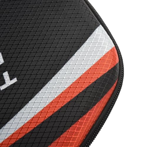 Double Padded Table Tennis Racket Bag Paddle Case, Table Tennis Case Racket Cover Helps Protect The Table Tennis Rubber And Racket, Table Tennis Organizer - color: PB005-A model
