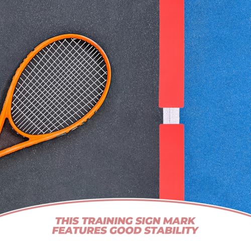 8Pcs Non Slip Sports Training Markers for Basketball Soccer and Tennis Bright Markers for Court Boundaries and Drills Durable Tear Design for Enhanced