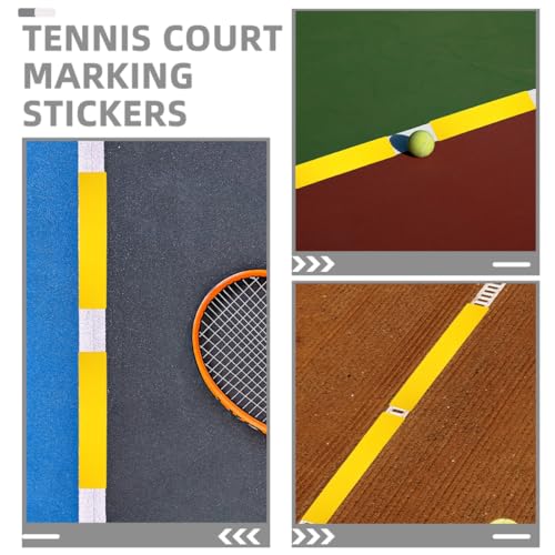 BESPORTBLE 2pcs Weather Resistant Markers for Sports Training TPE Line Markers Enhanced Visibility for Tennis Soccer and Badminton Courts