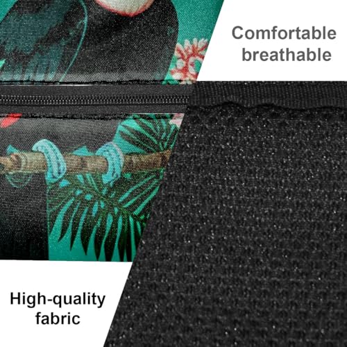 Pickleball Bag Toucan Emerald Green Pickle Ball Backpack for Women Men Premium Lightweight Crossbody Sling Bag Sports Backpack for Pickleball Paddle Tennis - color: Toucan Green