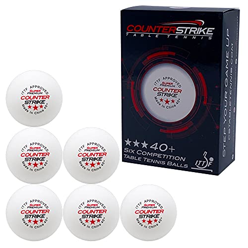 Karma Paddle Bundle (Includes Hard Case & 6 Balls) | Ping Pong Paddle | Pro Ping Pong Paddle | Table Tennis Paddle | Tournament Legal | ITTF Approved | Ping Pong Set