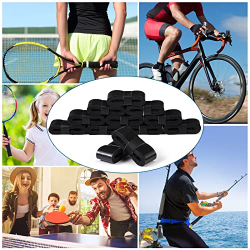 Pangda 100 Pieces Tennis Badminton Racket Overgrips Bulk Tennis Racket Grip Tape for Anti-Slip and Absorbent Grip