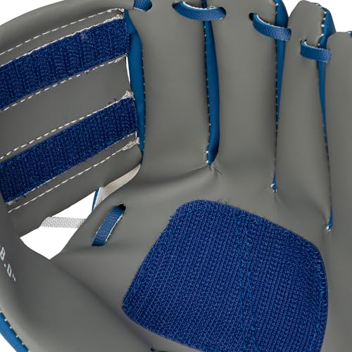 Franklin Sports Toy Baseball Glove - color: Grey/Navy