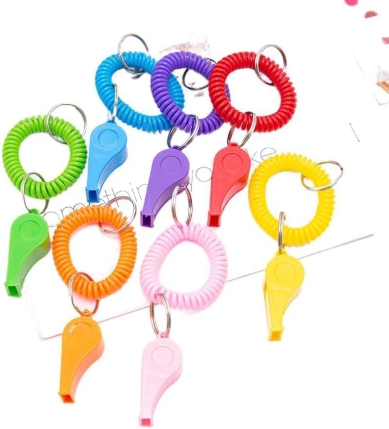Sports Whistle Pink with Adjustable Wrist Strap, Sound for Coaches, Referees, Team Sports, Soccer, Baseball, Outdoor Safety