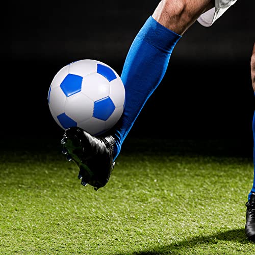 HyDren 4 Pcs Soccer Ball with Pump Official Size 4/5 Deflated Soccer Balls Bulk for Outdoor Indoor Practice Training Sport Gift for Kid Teen Youth Adult Back to School - size: Size 5, style: Classic