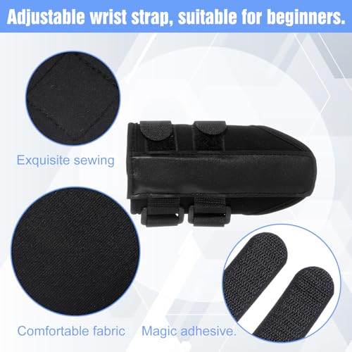 Nogeqi Golf Wrist Training Aid, Golf Wrist Trainer, Adjustable Golf Wrist Brace, Golf Training Aids for Beginners and Pros Train Swing Gesture Auxiliary Tools(Reinforced)