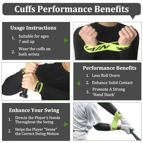 Baseball/Softball Training Equipment for Batting Training, Swing Trainer Aid, Hitting Trainer, Baseball Training (Orange- Body Band)