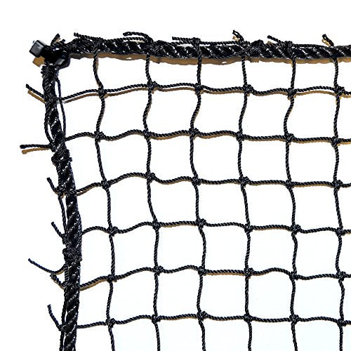 Just For Nets Nylon #18 Golf Practice/Barrier Net, Black - size: 20' x 35'