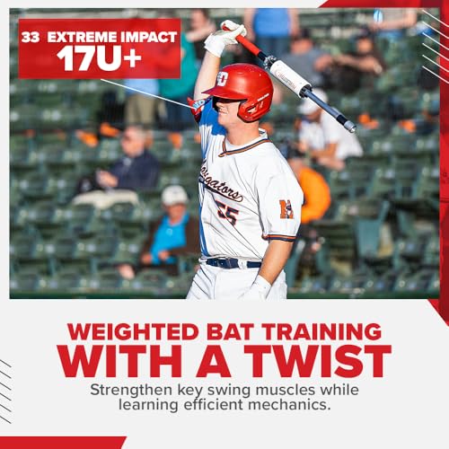 ProVelocity - Baseball Swing Trainer, Increases Bat Speed, Improves Swing Mechanics - style: 33" Extreme Impact
