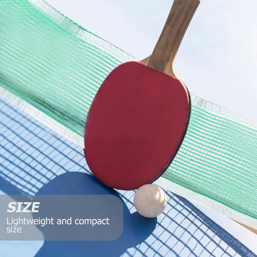 BESPORTBLE Portable Foldable Table Tennis Net with Mesh Stable Pong Net for Standard Tables Reusable and Easy to Clean for Indoor and Outdoor Sports with Family and Friends