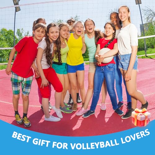 Upgraded Volleyball Training Equipment Aid, Premium Solo Practice Trainer for Serving, Setting, Spiking & Arm Swing, Perfect volleyaball Trainer kit for Beginners & Pro, Perfect Volleyball Gift.