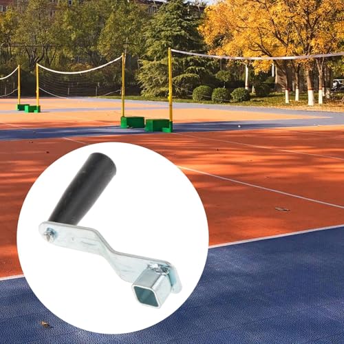 Vaveren Tensioner Handle Accessory Replacement, Easy Installation Tensioning Device Handle Hand Crank for Volleyball Pole Driveway