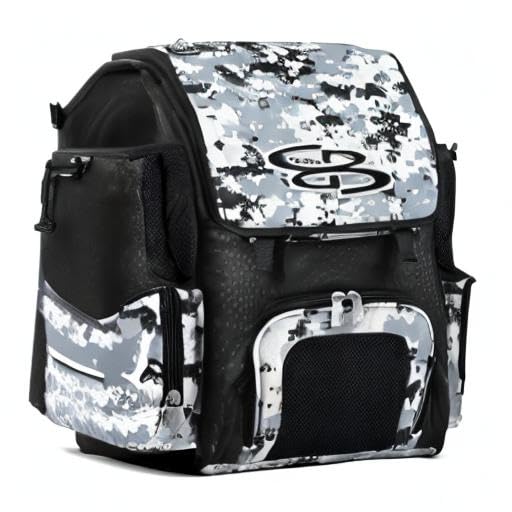 Boombah Mini Superpack Bat Bag Digital Camo Black/Gray - color: Black/Gray