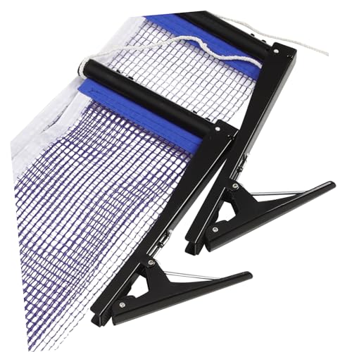 Portable Table Tennis Net Set with Rack Easy to Install Net for Indoor and Outdoor Sports Lightweight and Compact for Family Fun Durable Design for Years of Play