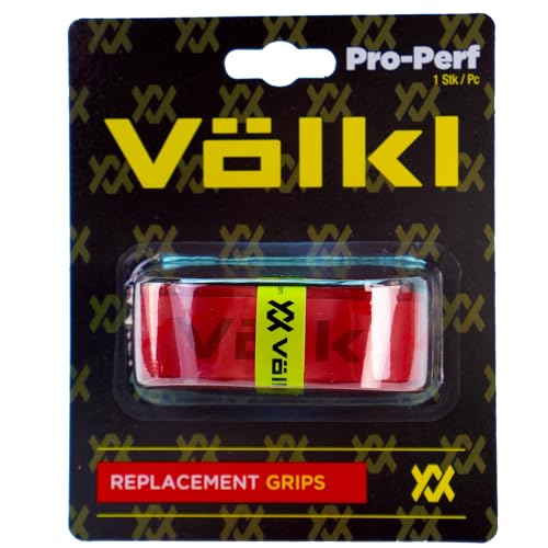Volkl Pro Perf Replacement Grips | High Performance Tennis Grip - color: Red