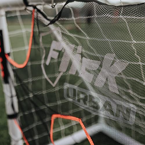 Flick Soccer Urban Target Sheet – 5 Scoring Target Zones – Football Training Net for Penalty Shootouts – Fits All 12 Foot x 6 Foot uPVC Goals – Detachable - size: 12 foot x 6 foot