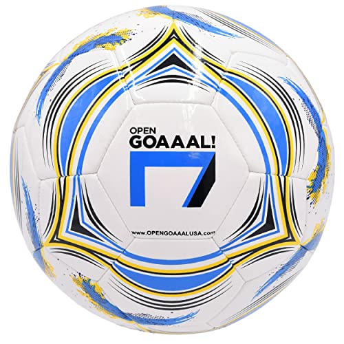 Open Goaaal FNINE Premium Tornado Thermal Bonding Training Early Season Strong High Visibility Graphics Soccer Ball