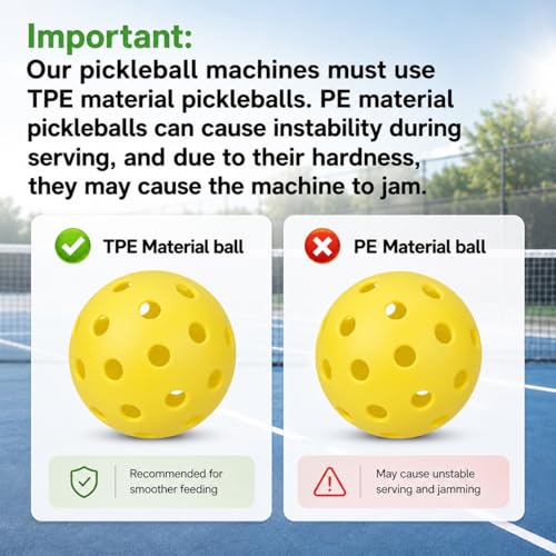 PP-Smart Pro Pickleball Machine with Invertible Hopper | 80+ Ball Capacity, Internal Oscillation, 28 Landing Points, 10 Training Modes, ±6 Spin, App & Remote Control for Mobile Players