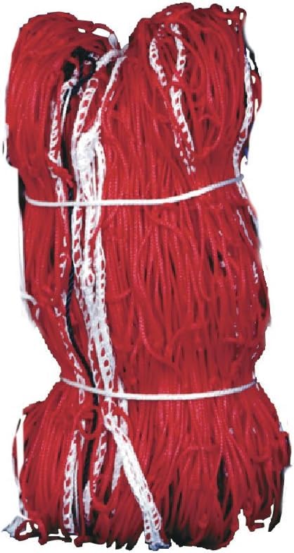 Kwik Goal 3mm Soccer Net (8 x 24 x 3 x 8 Feet) - color: Red (0050AR)