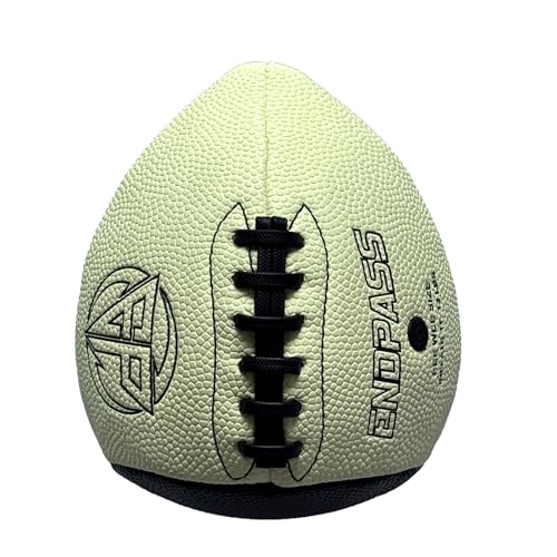 Pass and Catch Absorbing Light Glow in The Dark Pass Back Football Training Practice Equipment for Youth Ball Handling Shooting Skill Improving Supplies