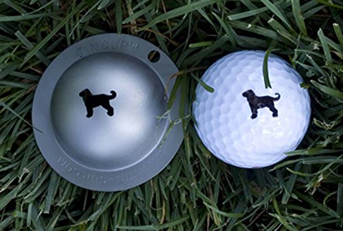 Tin Cup Golf Ball Marking Stencil - color: Dulin the Dog