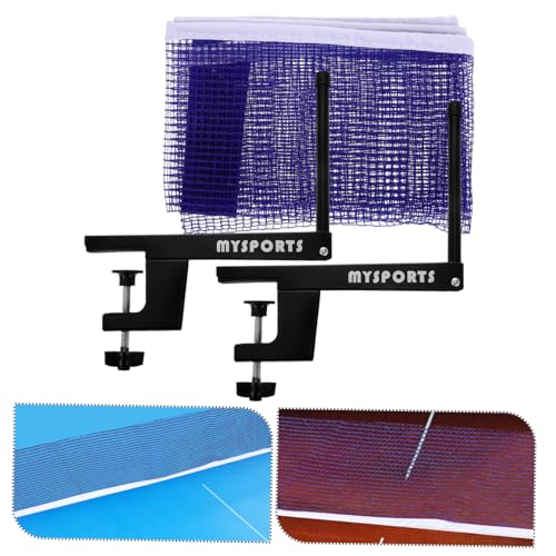 BESPORTBLE Portable Table Tennis Net Set Elastic Mesh for Use Easy Installation Enhanced Ball Control for Game Table Accessories
