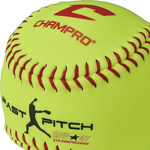 Champro Recreational Fast Pitch Softballs with Durahide Cover 12 PK - size: 11"