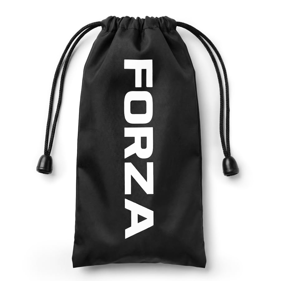 FORZA Digital Ball Pump │Rechargeable Electric Air Pump with LED Torch | Portable Sports Ball Inflator with Needles, Flex Hose, USB Charging Cable and Carry Case - style: Digital Ball Pump