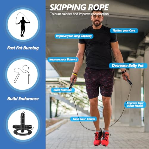 Haootadiy Soccer Agility Training Poles Equipment |Adjustable Soccer Equipment for Training Includes 6 Flexible Agility Poles