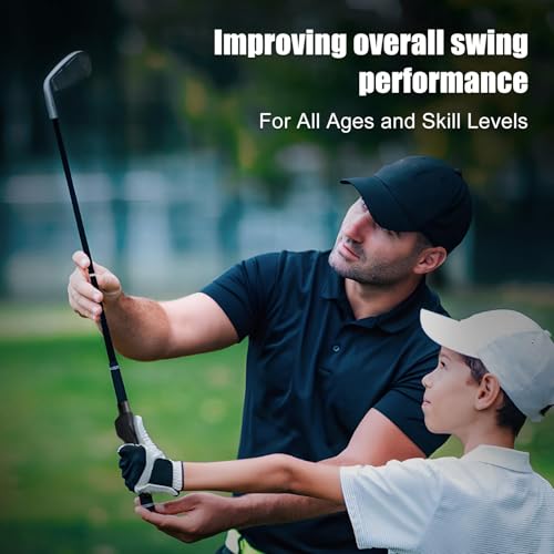 Golf Grip Trainer, Golf Club Grip Trainer for Right Hand,Improves Grip Strength and Accuracy,Trains Correct Hand Position for Stable Swing,Golf Training Swing Aid for All Level Golfers