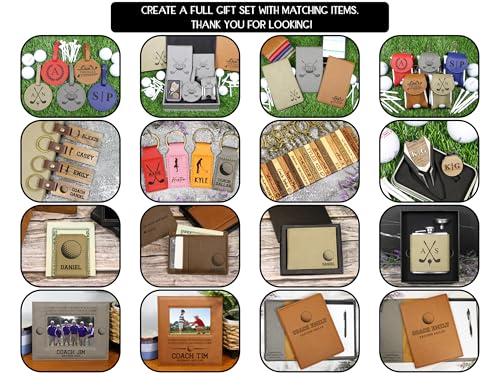 Personalized Divot Tool and Ball Marker Set – Personalized Golf Gift Set – Bulk Golf Gift for High School & University Teams, Senior Night, Banquets, Golf Tournament Gifts