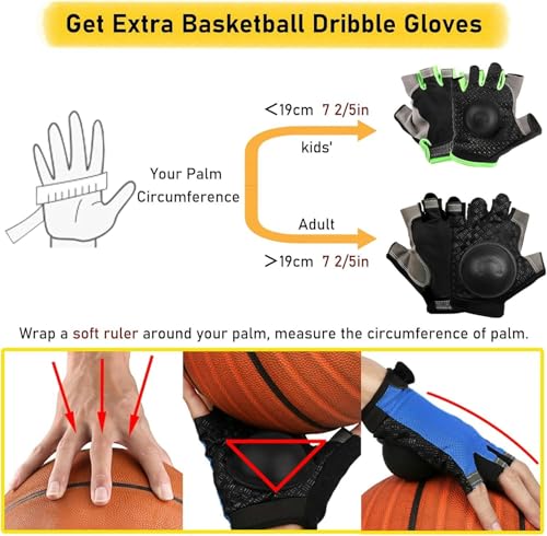 Basketball Return Attachment for Hoop with Net - Rotatable Automatic Shooting Rebounder Device for Basketball Goal