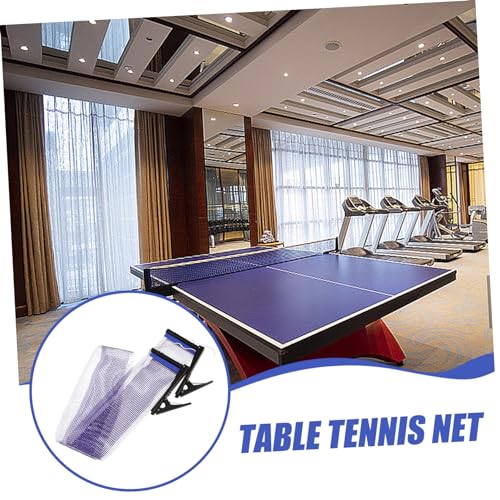 UPKOCH 1Set Lightweight Folding Table Tennis Net Compact and Portable Design for Use Easy to Install and Store for Fun Sports Activities with Teens