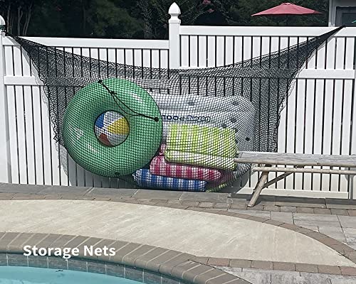 Soccer Netting High Impact Sports Practice Barrier Net, Nylon Hitting Netting for Soccer, Hockey, Basketball, Football - size: 10X30FT