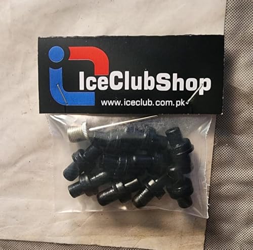 ICE Club Shop Soccer Ball Valve Replacement Sport Ball Inflation Valve Kit(10 Pieces), Basketball Valve Replacement Valves,Volleyball,for Basketball, Football,Sports Ball Leak Repair Kit