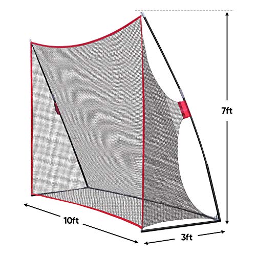 ZENY Golf Practice Hitting Net, 10x7 ft Backyard Golf Driving Net for Indoor Outdoor Training Chipping