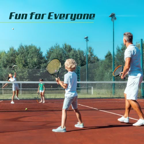 Tennis Racket Dampener - Glitter Smiley Face Designs - Vibration & Noise-Reducing Tennis Shock Absorber for Racquets - Secure, Easy-Install Accessories for Players of All Levels - style: Purple