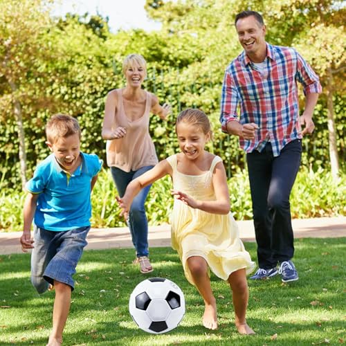 12 Set Christmas Operation Soccer Ball Bulk with Pump Needles, Size 5 Sport Soccer Ball Training Ball for Adults Soccer Christmas Charity Donation Supplies Game Play Gifts