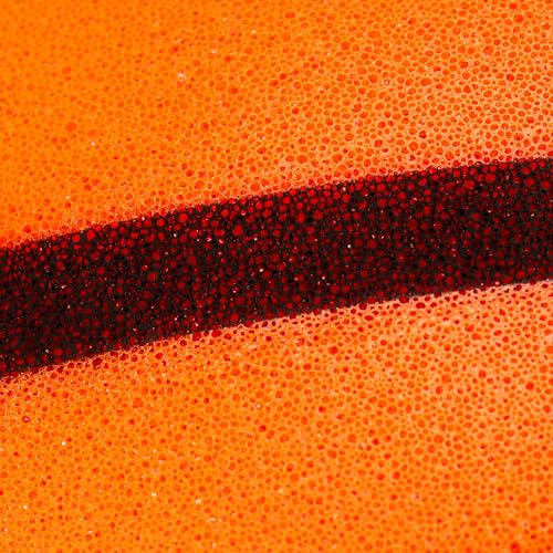 Nerf Quietcourt Silent Foam Basketball - Mini or Official Size Silent Dribbling Foam Basketball - Never Goes Flat - 7" or 29.5" - Orange - size: 7"