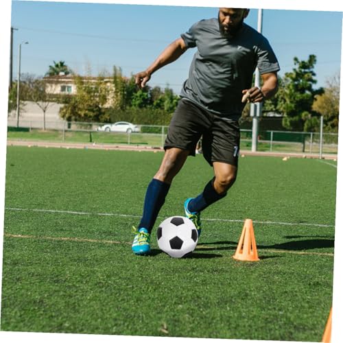 Alipis Size 5 Training Soccer Ball and Adults, Pu Machine-Stitched Football for 11-a-Side Matches, Sturdy Sports Ball for Outdoor and Indoor Practice