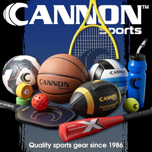 Cannon Sports Table Tennis Set – 4 Unbreakable Paddles, 6 3-Star Balls, Retractable Net & Carry Bag – Clamp-On Portable Ping Pong Net Fits Tables up to 2 Inch Thick, Extends to 6 Feet