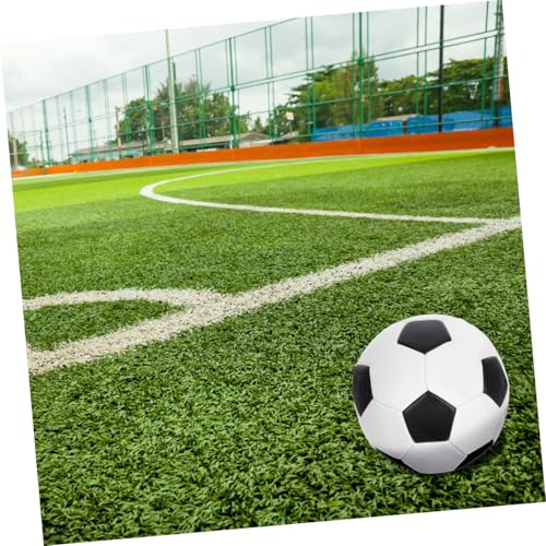 Housoutil Training Soccer Ball Size 5 Pu Machine Sewn Sturdy Football for Boys Youth Soccer Practice Outdoor Indoor